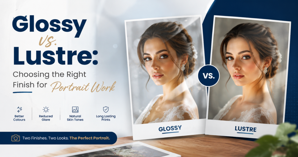 Glossy vs. Lustre: Choosing the Right Finish for Portrait Work